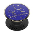 thumbnail image 1 of Empuñadura para teléfono PopSockets PopGrip esmaltada, diseño de sagitario, 1 of 6