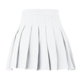 thumbnail image 5 of Ediodpoh Skirts for Women Casual High Waist Pleated A Line Mini Skirts White XL, 5 of 5