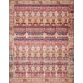 thumbnail image 2 of Loloi Layla LAY-15 Printed Magenta / Multi Area rug 18" x 18" Sample Swatch, 2 of 4