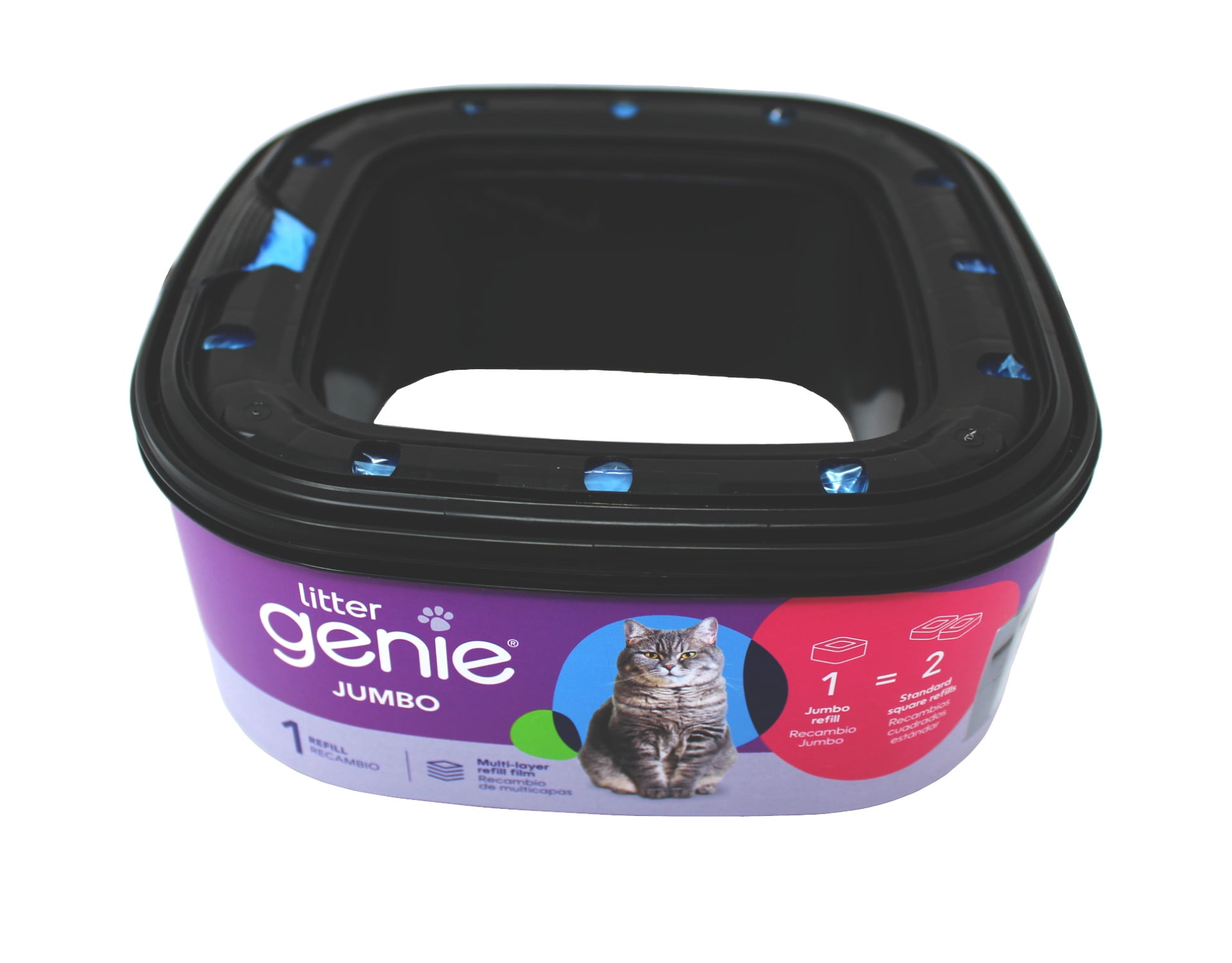 Litter Genie Jumbo Refill, 28ft, 1 Count - 6 Pack