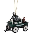 thumbnail image 1 of Michigan State Spartans Team Wagon Ornament, 1 of 1