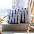thumbnail image 6 of LALILO Throw Pillow Covers Kaleidoscope Ethnic With Blue Navy Cushion Cover 18" x 18", 3723 Pack, 6 of 6