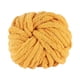 thumbnail image 4 of Hilo de lana grueso de 2 cm, hilo tubular jumbo para gorros, mantas tejidas a mano, cojines DIY Amarillo, 4 of 9