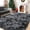 Dark Gray, variant on Lochas Fluffy Modern Area Rugs Tie-Dyed Rug for Kids Girls Room Nursery Home Decor Shag Soft Carpet,4'x6',Dark Grey