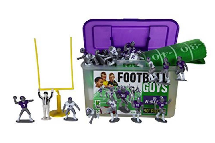 For Ages 3 and Up Inspires Imagination with Open-Ended Play Kaskey Kids Georgia Football Guys Includes 2 Full Teams and More 