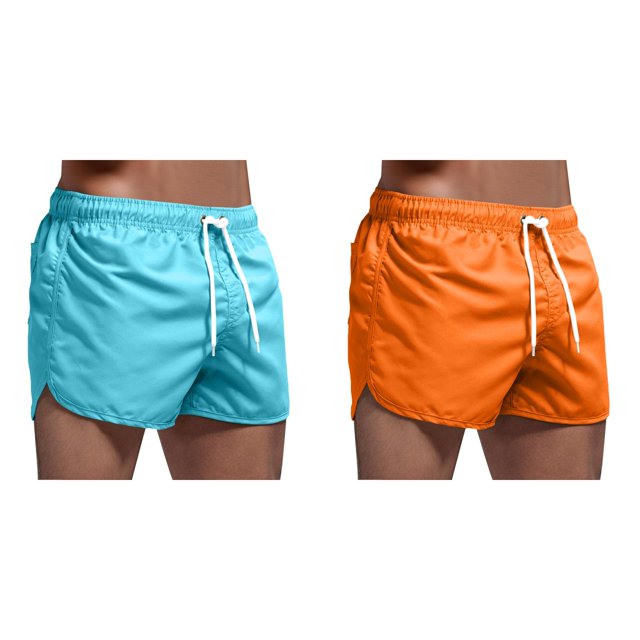 *2 Pcs Maillots de Bain Hommes Maillots de Bain Noirs Hommes Maillots de Bain Hommes Boardshorts Maillots de Bain Hommes Boardshorts Hommes Boardshorts pour Hommes Trunks Hommes *2 Pcs Été