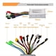 thumbnail image 4 of Controlador de Motor Sin Escobillas S861 de 24 V, 36 V, 48 V, 17 A, 250 W y 350 W, con Pantalla LCD A Color para Reparación de Bicicletas Eléctricas de Montaña y Scooters., 4 of 5