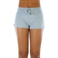 thumbnail image 4 of ToBeInStyle Womens Athletic Chic Drawstring Elastic Waist Yoga Mini Shorts, 4 of 7