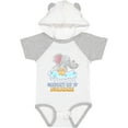 thumbnail image 3 of Inktastic Grandma's Ray of Sunshine Cute Elephants Rainclouds and Sun Boys or Girls Baby Bodysuit, 3 of 5