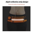 thumbnail image 5 of Anti Theft Running Waist Belt, Invisible Pouch for Phone, Reflective Strip & Headphone Jack, Adjustable Waist Pack for Cycling, Travel, and Fitness, 5 of 6