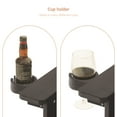 thumbnail image 3 of ACEGOSES 1 Pcs Outdoor Patio Adirondack Chair with Cup-holder for Garden, Lawn Yard and Beach,Brown, 3 of 9