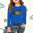 thumbnail image 1 of Blusas y camisas de cuello redondo y manga larga para niños Camisas estampadas de manga larga para Acción de Gracias Camisas lindas de cuello redondo Blusas casuales elegantes Ropa Camisas de cuello r, 1 of 5