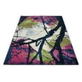thumbnail image 5 of RUGSOTIC CARPETS MACHINE MADE HEATSET POLYPROPYLENE AREA RUGS - 4'x6', Rectangle Shape, Multicolor Color, Floral Modern Design, High Pile Machine Made Area Rugs for Living Room, Bed Room (M00008), 5 of 5