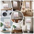 thumbnail image 6 of Ships Next Day Canvas Wall Art 10"x10",Pastoral Spring Floral Wood Framed Canvas Print Painting,Elegant Summer Flower Botanical Ready to Hang Small Picture Wall Decor for Home Kitchen Nursery Office, 6 of 9