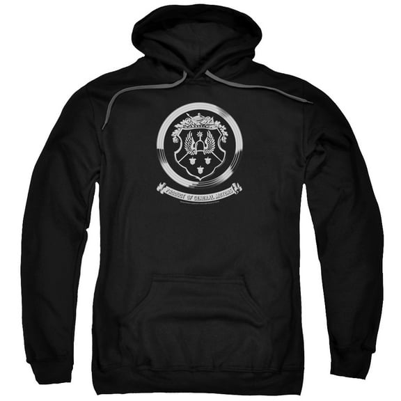 Oldsmobile 1930S Crest Emblem Adult Pullover Hoodie Sweatshirt Black