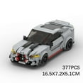 thumbnail image 2 of MOC BMW M4 CSL coche de carreras - 377pcs bloques de construcción serie de velocidad, creativo ladrillos juguete para la exhibición, cuento de historias y edición especial de regalo, 2 of 4