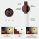 thumbnail image 4 of Set de 3 Lámparas LED con Sensor de Movimiento Lo Necesito Modelo LSM3 | Recargables USB-C | Luz Cálida 2700-3000K | Base Magnética y Adhesiva | Color Madera Nogal, 4 of 5