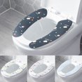 thumbnail image 2 of Yuarrent Lavable Ba?o Calentador Inodoro Funda de Asiento Almohadillas Pegar Type11 NO11 Yuarrent JJ21017-04, 2 of 6