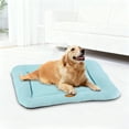 thumbnail image 4 of Pet Dog Bed Indestructible Crate Bed Mat Washable Chew Proof Cat Pad With Hidden Zipper & Bottom For Large Medium And Small Cozy Sleeping M Sky Blue, 4 of 4