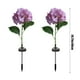 thumbnail image 3 of Outdoor Patio Decoration Lawns Decorative Ambient Lights Ground Lamp Solar Lighted Pole Hydrangea Automatically Lights Up When It Gets Dark, 3 of 6