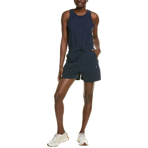Sweaty Betty womens Explorer Romper, xs, Blue