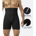 thumbnail image 2 of MANIFIQUE Men Boxer Shorts Underwear Shapewear Tummy Control Shorts Slimming Body Shaper, 2 of 6