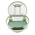 thumbnail image 5 of Rolling Cat Carrier with Wheels, Collapsible Telescopic Handle & Shoulder Strap, Travel for Large Cats Up To 20 Lbs, Durable PC Material with Front Open Window, 5 of 9