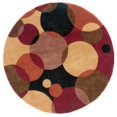 thumbnail image 3 of Momeni New Wave 2'6" X 8' Contemporary Hand Tufted Wool Runner Rug in Black, 3 of 4