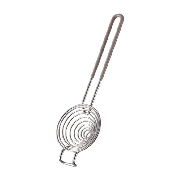 Stainless Steel Egg White Separator Tool – Kitchen Gadget for Easy Yolk And Egg White Separation, Non-Slip Handle for Baking And Cooking Hearthweave