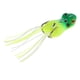 thumbnail image 3 of Señuelo de pesca Cola rana Crankbaits artificiales suaves cebos de anzuelo verde A, 3 of 7