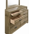 thumbnail image 4 of Roundhill Furniture Loiret Contemporary 8-Drawer Dresser with Mirror, 4 of 6