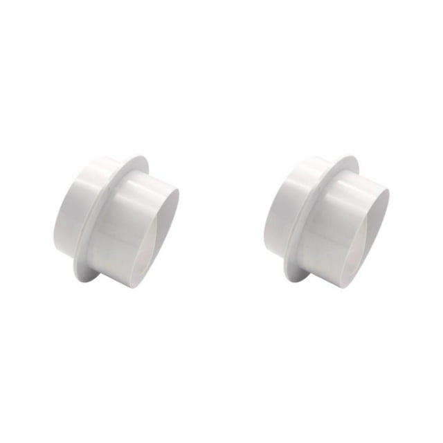 Transemion Exhaust Fan Check Valve Cut-off Pressure Relief Sturdy And Durable Plastic Ventilation Check Valves Diversion Regulation 100mm check valve 2Set