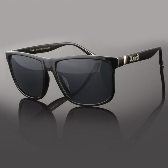 MEN DARK LENS LARGE GANGSTER BLACK OG SUNGLASSES LOCS OVERSIZE BIKER GLASSES