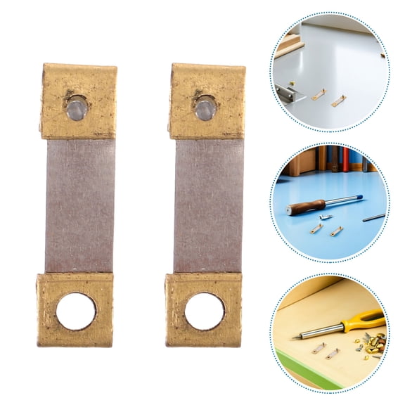 Healifty 8Pcs Mechanical Clock Suspension Springs for Mantel and Wall Clocks