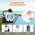 thumbnail image 6 of KFFKFF Swimming Pool Filter Spheres, Weighing 3.5 lbs, Alternative to Traditional Sand Filters, Recyclable Polyester Fiber Filtering Spheres Including Cleaning Bag, Suitable for Above Ground Pools, 6 of 9