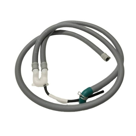 OEM LG Washing Machine Drain Hose With Connector Shipped With WM3150HVC, WM2688HNMA