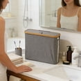 thumbnail image 4 of Creatine Transparent Tissue Storage Household Bathroom Tissue And Miscellaneous Storage With Lid Storage, 4 of 5