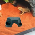 thumbnail image 2 of Phenofice 2 Pcs Habitat en Plastique pour Tortues, Cachette pour Reptiles, Alimentation pour Animaux, 2 of 8
