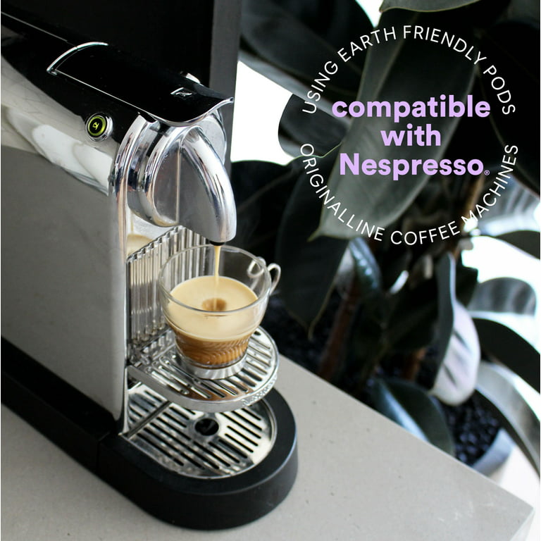 Irreplaceable Broderskab Vi ses Woken Nespresso Compatible Coffee Pods, Deciso, 100% Compostable Coffee  Capsules for Nespresso Originalline, 40 Pods (4 Boxes) - Walmart.com