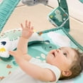 thumbnail image 6 of The Peanutshell Dino-Themed 7-in-1 Activity Play Gym and Playmat for Babies, 7-Piece, 6 of 6