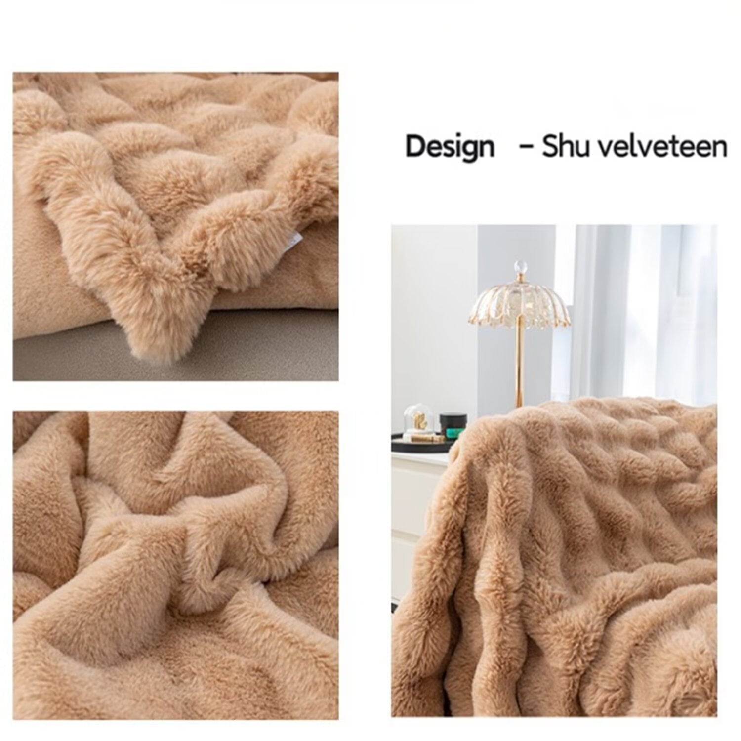 Luxurious Minky Blankets | Super Soft, Fuzzy, and Fluffy Faux Fur | Preppy Couch Covers & Throw Blankets | Ideal for Adults, Kids, Teens