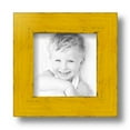 thumbnail image 2 of ArtToFrames 5" x 5" Yellow Picture Frame, 5x5 inch Yellow Wood Poster Frame (WOM-4584), 3 Pack, 2 of 8