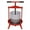 Red, variant on Clearance! 15 Liter (3.69 Gallon) Fruit Press - New Larger Stainless Pressing Plate - Cider, Wine, Grape, Apple Press, For Apple Cider, Wine and Juice Making, Stainless Steel,