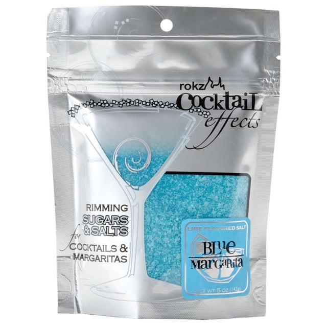 Rokz Sel de Garniture pour Margarita/Cocktail Bleu 5 oz