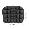 thumbnail image 3 of Travel Cushion Cushioned Seating Solution for Long Flights and Car Rides - Portable Inflatable 3D Air Cell Shaping Pad with Design for Airplane Wheelchair, 3 of 7