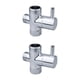 thumbnail image 1 of Billuyoard 3 Way T Adapter Diverter Valve Brass for Bathroom Bidet Hotel Tipo 1 2Conjunto, 1 of 1