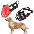 thumbnail image 1 of Mng Dog Muzzle Breathable Basket Muzzle Quick-release Basket Muzzle Pet Muzzles _jiue, 1 of 3