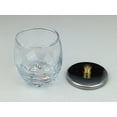 thumbnail image 3 of Beauticom Round Crystal Glass Dappen Dish Holder with Stainless Steel Metal Lid, 3 of 3