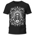 thumbnail image 1 of Playera Negra Manga Corta Grande Dark Cristo, 1 of 4