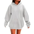 thumbnail image 6 of ZSQDM Hoodies for Women Pullover Women's Oversized Batwing Sweaters 2025 Fall Outfits Trendy Crewneck Knit Side Slit Fashion Pullover Tops Halloween Sweater Women Blending Sweatshirt （L）, 6 of 9